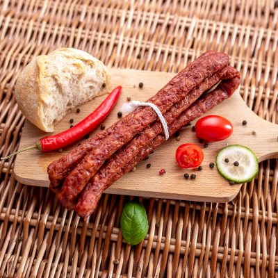 Kabanosy wołowe z wieprzowiną