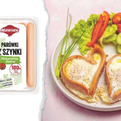 PARÓWKI Z SZYNKI NATURALNIE DOBRE