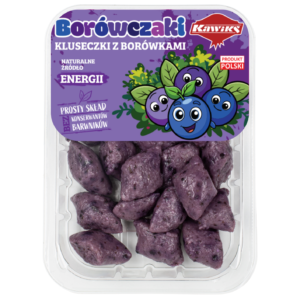 KLUSECZKI LENIWE Z BORÓWKAMI