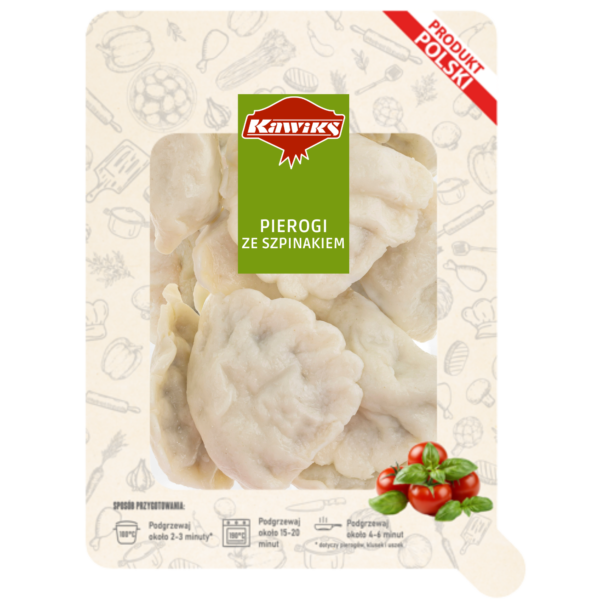 PIEROGI ZE SZPINAKIEM