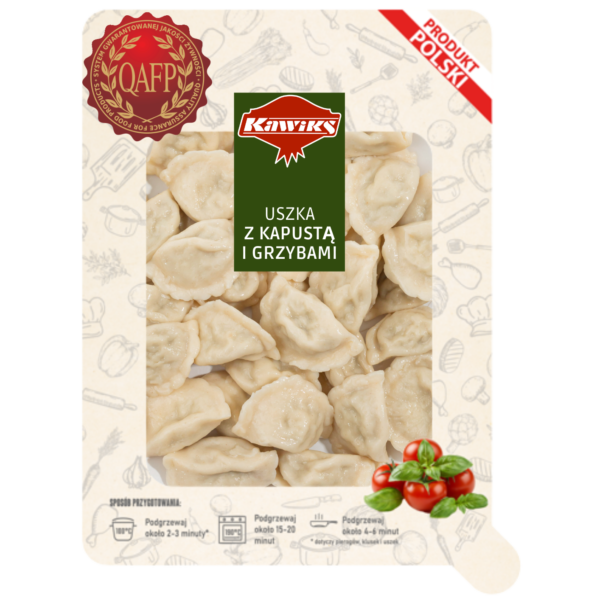 USZKA Z KAPUSTĄ I GRZYBAMI